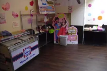 <p>On one side, popsicles and general snacks...</p>