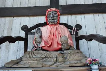 <p>ฺBinzuru อธิษฐานแล้วเอามือจับองค์พระส่วนไหน เขาว่าส่วนนั้นในร่างกายของเราจะหายจากอาการเจ็บปวด</p>