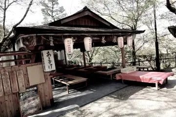 <p>After you've seen the temple, why not sit down and have some tea?</p>