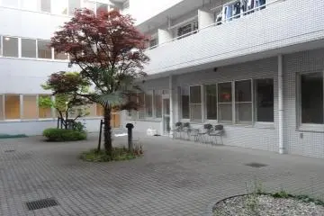 <p>The central open space</p>