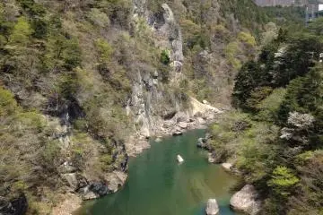 <p>The namesake 'Shield' Rock on the far side</p>