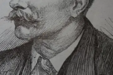 A Wirgman self-portrait