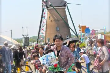 <p>บริการเช่าจักรยานในราคาเพียง 500 เยน เพื่ฮความสนุกสนานสำหรับทุกๆคนในบรรยากาศฤดูใบไม้ผลินี้</p>