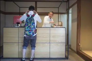 Interior of Omotesando Koffee.