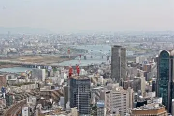 The 360-degree panoramic views of the city of Osaka are just breathtaking during the day. I can only imagine how gorgeous it would be at night!