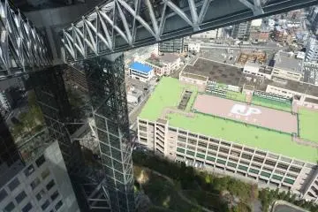 Even if you're not afraid of heights, this view right here just might make your tummy tingle in ways you've never imagined. Scary!