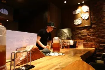 <p>The free Genmaicha</p>