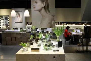 The cosmetics shop