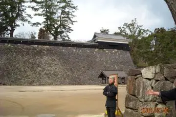 Matsue Castle Citadel entrance