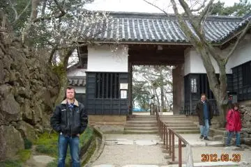 Matsue Castle entrance gate