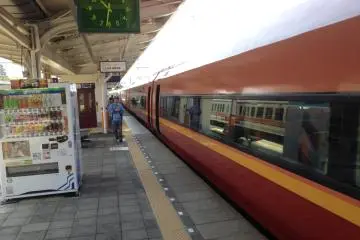 <p>The Kinu Express from the outside</p>