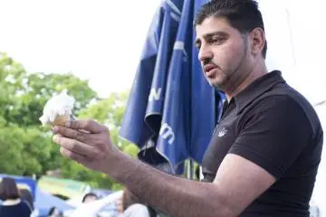 Ice cream trickster.