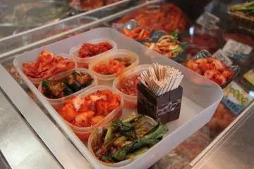 Kimchi à déguster avant d'acheter