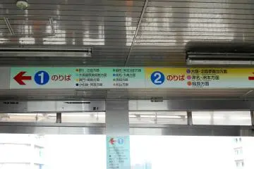 Ini terminal Bus Maiko berlokasi di samping jalan raya. Bus ini melatani berbagai tujuan : Tokushima, Takamatsu (Kagawa), Matsuyama (Ehime) dan Pulau Awaji