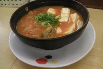 <p>Korean kimchi jjigae &nbsp;</p>
