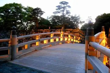 다른 각도에서 본 스키야 다리