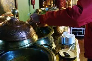 <p>Some of the curry pots for the buffer option.&nbsp;</p>