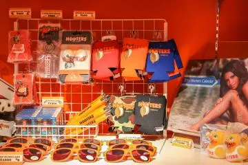 <p>The gift shop is full of accessories, clothing and more</p>