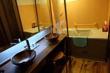<p>ที่อาบน้ำให้ห้องพัก</p>