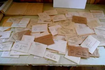 <p>Letters to POWs from their friends/family</p>
