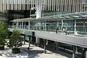 <p>Bustling crowds&nbsp;</p>