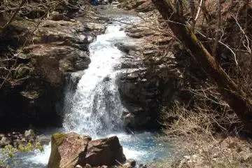 <p>First waterfall along the trail</p>