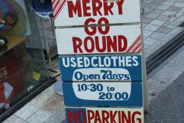 <p>Pre-loved clothes!</p>