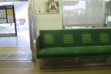 <p>Inside the train</p>