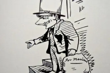 <p>Public Spirited Smith (from『横浜外国人居留地』)</p>