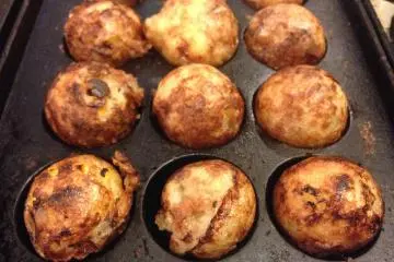 All cooked, piping hot and ready to serve