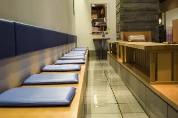 <p>Foot onsen&nbsp;to soak your tired feet</p>