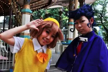 Cosplay at Toshimaen Amusement Park
