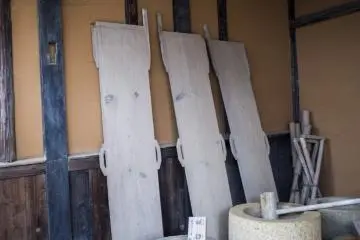 Kimono-washing boards.