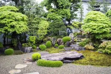 Kikuya&nbsp;Residence garden.