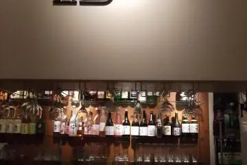 <p>The bar is well stocked</p>