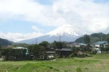 <p>Immense presence from the Fujikyuko Line train's view</p>