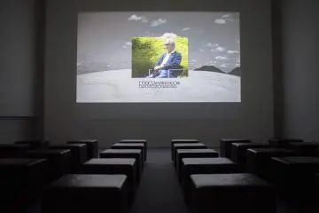 <p>Audio visual room which also houses the 5-lenses system.</p>