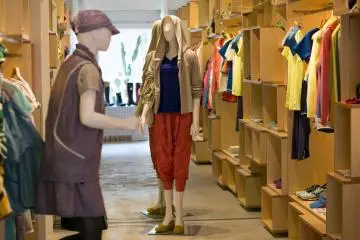 The women's section, a lot to choose from.&nbsp;