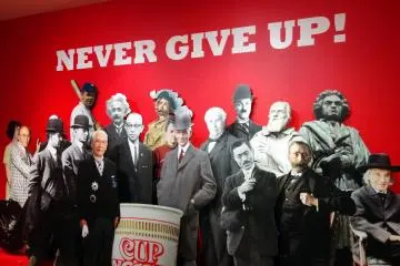 <p>The museum's message is to never give up. It took literally decades of trail-and-error, legal battles, and helping competitors to make this iconic product.&nbsp;</p>