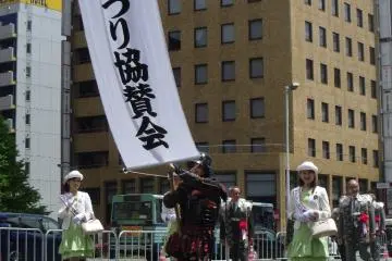<p>Later, the parade grows and takes to the road, with the dignitaries back in the lead. It lasts for over three hours.</p>