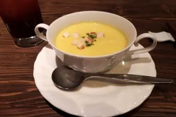 <p>Pumpkin&nbsp;potage soup</p>