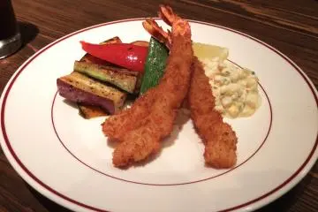 <p>My fried shrimp...</p>