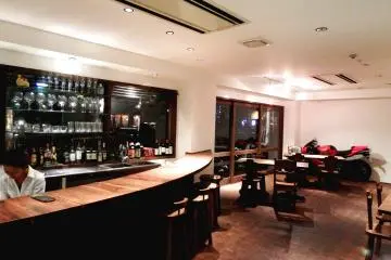 <p>Inside Western Restaurant MIKAKU</p>