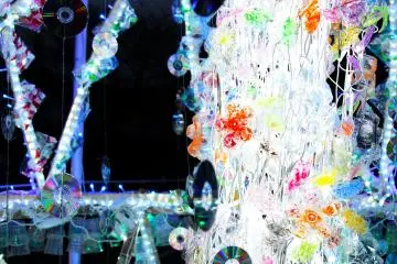 <p>Many different things are added to the lighted designs to make them even more whimsical.</p>