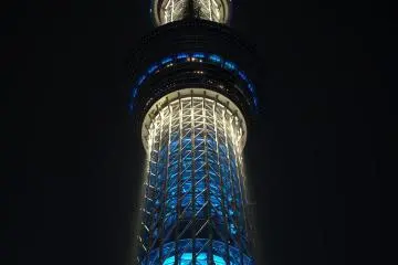 Lighting up the Tokyo night