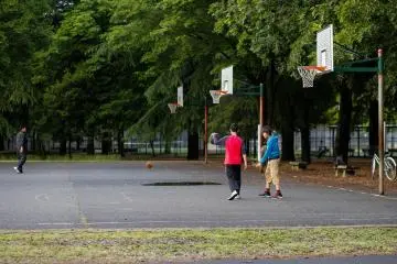 <p>On of the basketball courts; the park has three in total.&nbsp;</p>