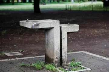 <p>The park has a number of such drinking water fountains&mdash;very convenient!</p>