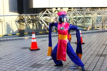 <p>Many people put a lot of thought and effort into the making of their costumes including bodypainting themselves to match the character's skin.&nbsp;</p>