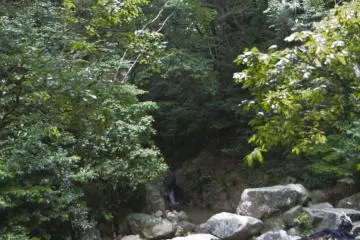 <p>There's a small river flowing past the camping ground</p>