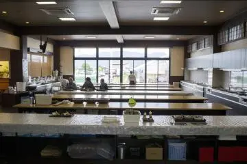 Tempat membuat soba di Desa Soba Echizen
